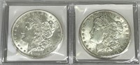 1889 & 1890 Morgan Dollars (90% Silver).