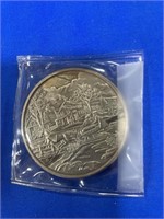 Christmas coin 2 Troy Ounces .999 silver