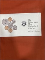 1992 United States Mint Uncirculated Coin Set
