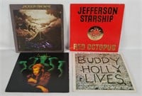 4 Rock/ Pop Lp's - Starship, Buddy Holly, J Browne