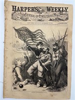 1862 Harpers Weekly full issue 2nd battle Bull Run