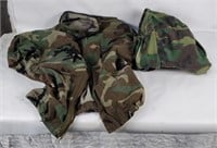 Camouflage Military Jacket & Pants