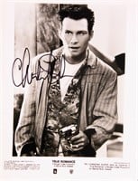 Christian Slater signed photo