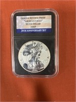 2006P Genuine Reverse Proof American Eagle Silver