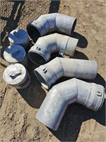 10" Aluminum Gated Pipe Fittings