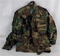 Camouflage Military Field Jacket X L Reg