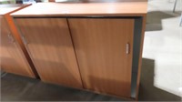 storage cabinet with sliding doors