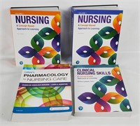 4 Nursing Books - Pharmacology, Clinical