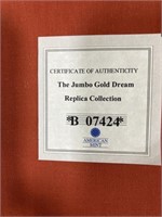 American Mint Jumbo Gold Dream Coin
