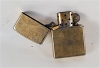 Vtg Gold Tone Zippo Lighter