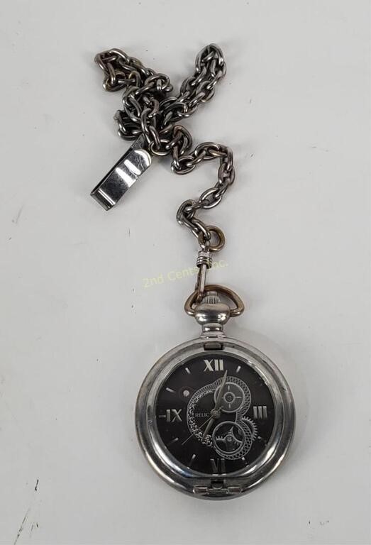 Relic Pocket Watch W/ Chain