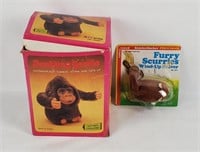 Tumbling Gorilla Toy & Wind-up Beaver