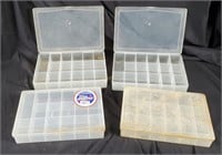 4 Parts Organizer Storage Cases