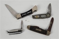 4 Folding Pocket Knives