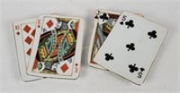 Porcelain Playing Card Saucers