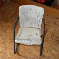 Vintage Child's Metal Patio Chair