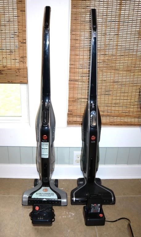 Hoover Linx cordless vacuums 2 chargers 1 battery