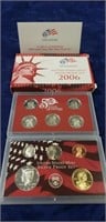 (1) 2006 U.S. Mint Silver Proof Set w/ COA