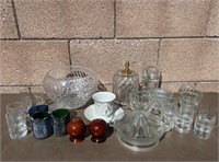 Assorted Clear Glass