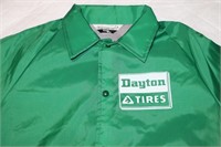 vintage Dayton Tires windbreaker jacket clean M