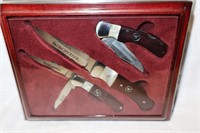 2008 Winchester collector knife set NIB