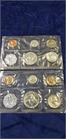 (2) U.S. Mint Proof Sets (1962 & 1963)