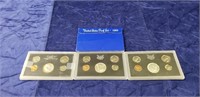 (3) U.S. Proof Sets (1968, 1969 & 1970)