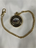 B & O Pocket Watch with Andrew Jackson Coin