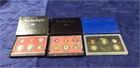 (3) U.S. Proof Sets (1981, 1982 & 1983)