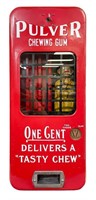 Vintage Pulver Chewing Gum Coin-op Dispenser