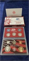 (1) 2002 U.S. Mint Silver Proof Set w/ COA