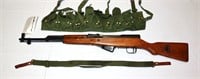 Chinese SKS  w ammo pouch new condition