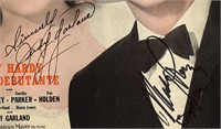 Judy Garland & Mickey Rooney signed sheet music