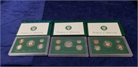 (3) U.S. Mint Proof Sets w/ COA (1995, 1997 &