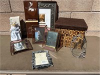 Picture Frames, Fabric Box ++