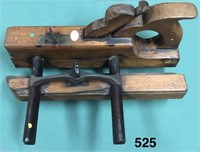 Unusual bridle plow with heart-shaped thumb screw