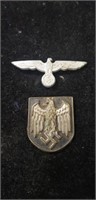 (2) WWII German Military Shields