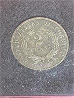 1865 two cent piece