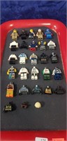 Tray Of Assorted LEGO Minifigurines