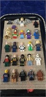 Tray Of Assorted LEGO Minifigurines