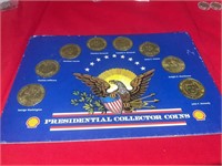 Shell President Collector Coins