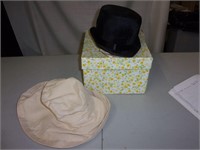 Hat Box/Old Country Road Hat/Black Hat