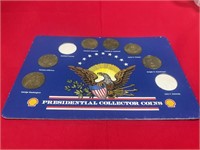 Shell presidential collector coins - missing