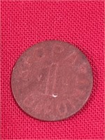 WWII Token OPA red point