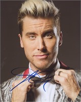 NSYNC Lance Bass signed photo