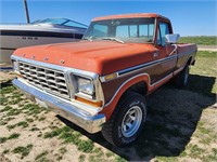NON-RUNNING1979 FORD F-250-MOTOR IS FREE