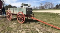 Bailor Barge wagon with wooden wheels, 2
