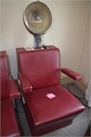 Chair hair dryer