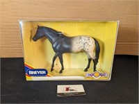 Breyer Appaloosa horse in box (not original box)