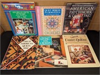 Quilting books (6)